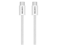 CANYON Kabel OnWire 60MG C-C 60W Magnes w oplocie 1m Biały - 1348469 - zdjęcie 1